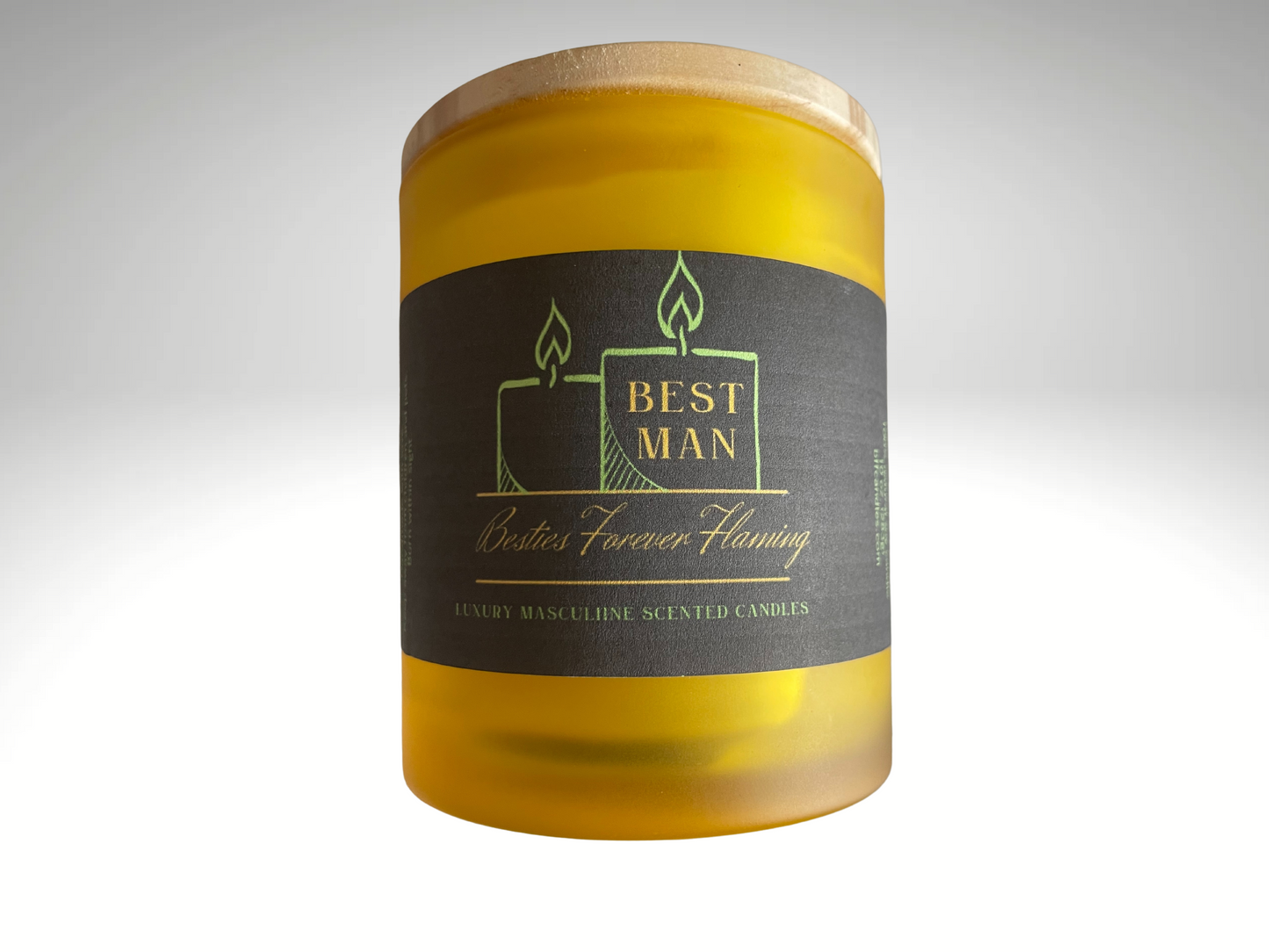 Best Man Candle